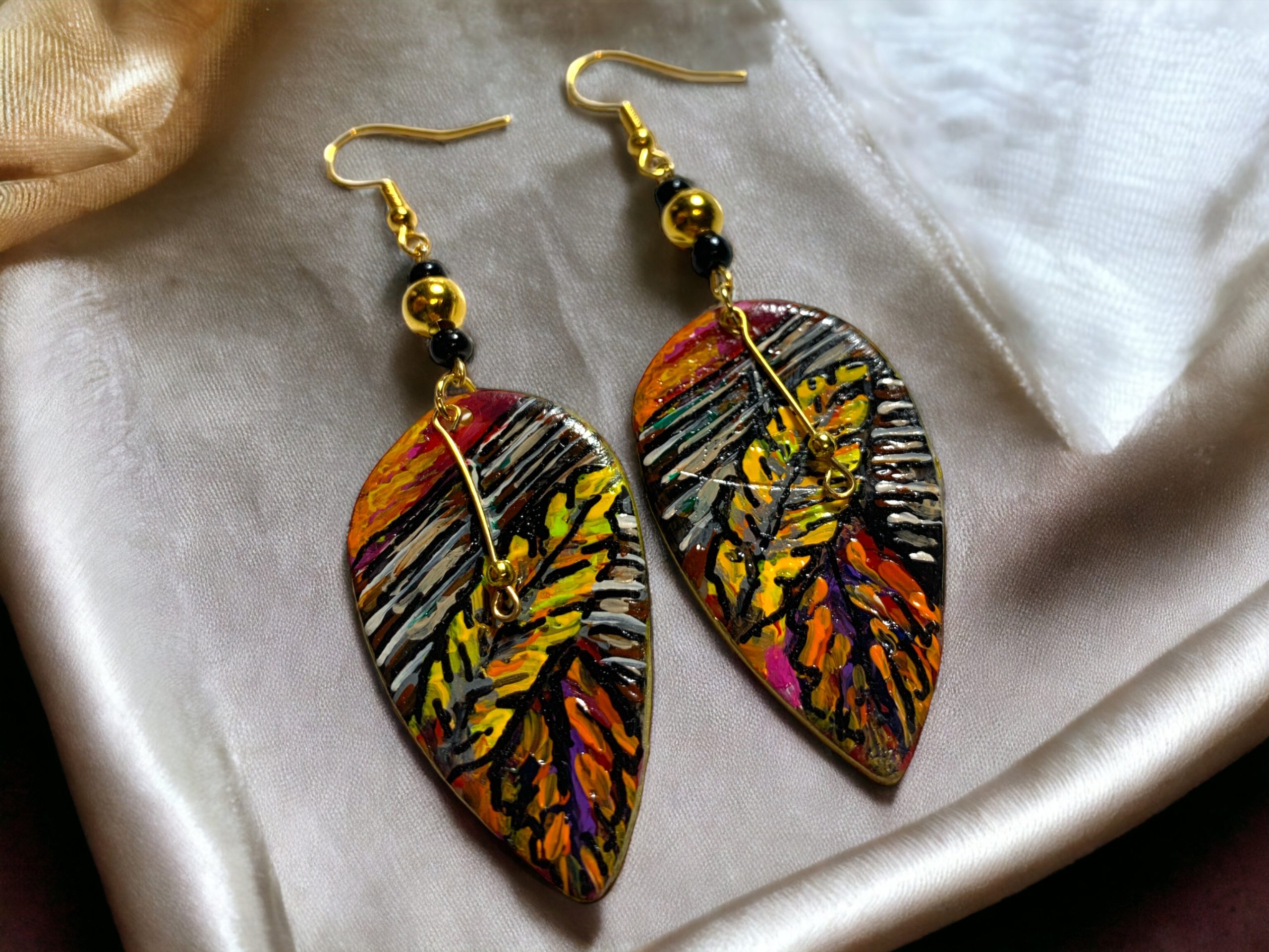 Handpainted Autumn Leaf