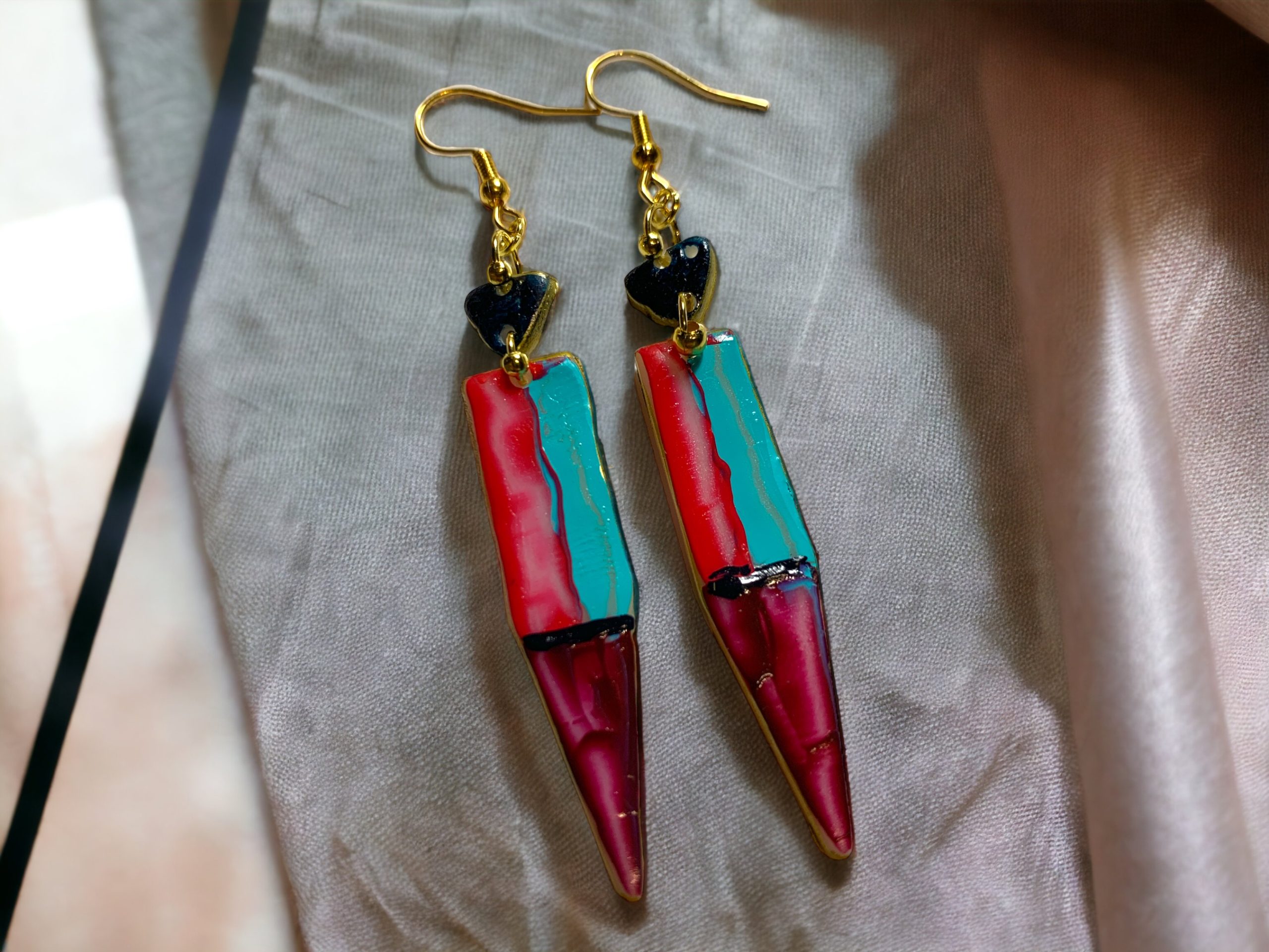 Abstract Burgundy Red – Absztrakt burgundi vörös