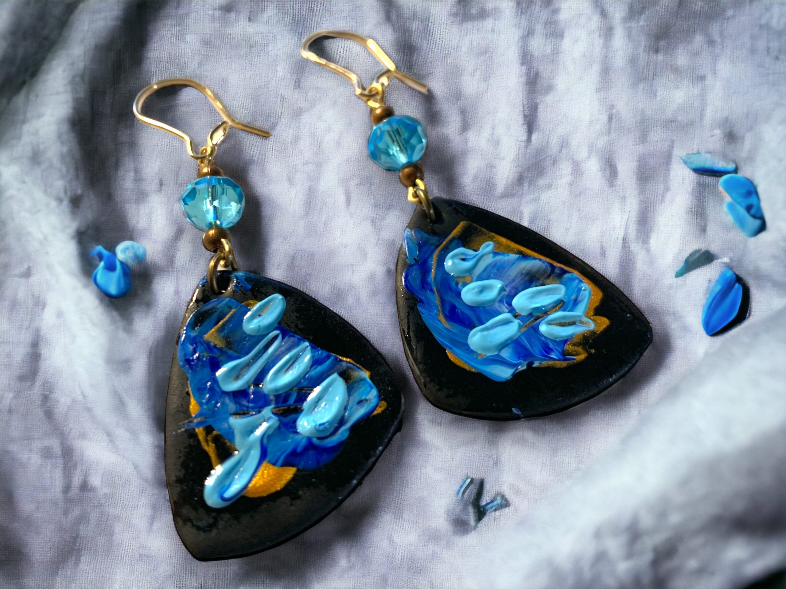 Impasto Blue and Gold – Impasto kék és arany