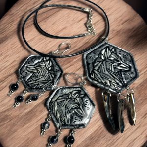 Wolf Jewelry Set - Farkas észker készlet