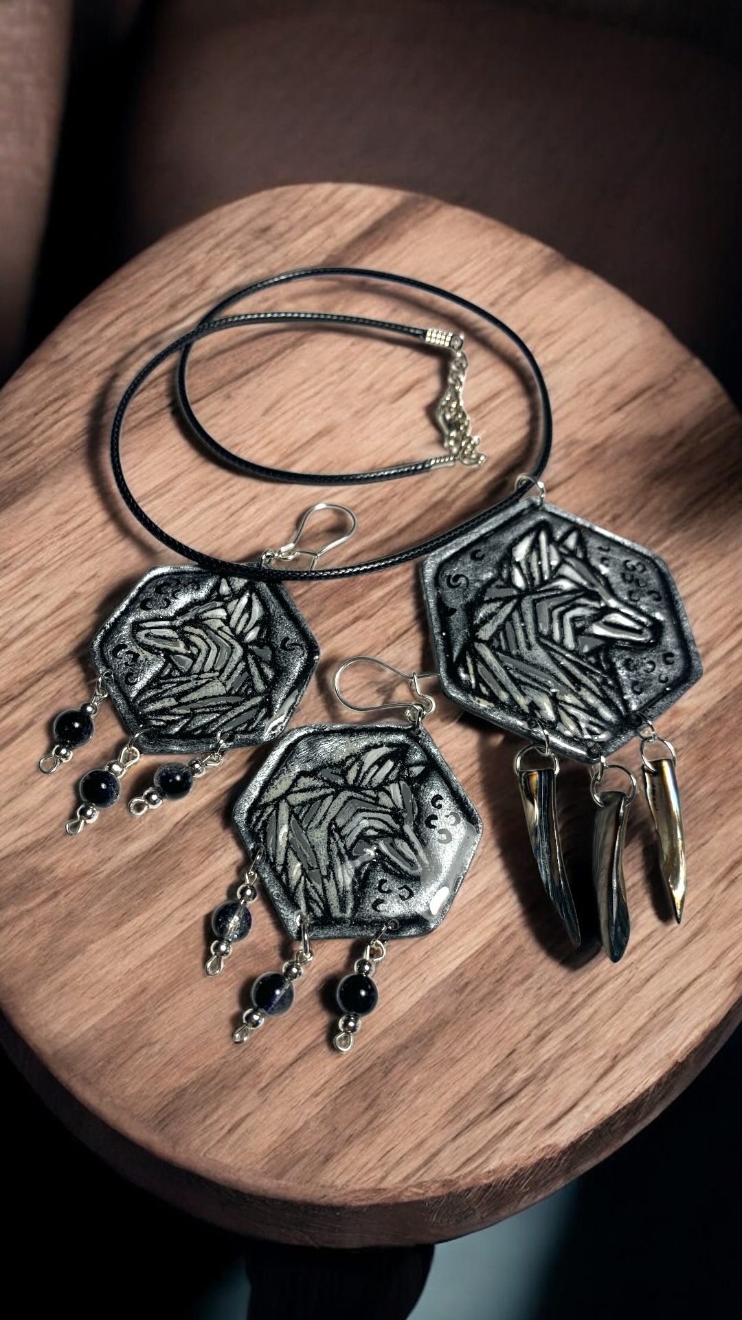 Wolf Jewelry Set - Farkas észker készlet