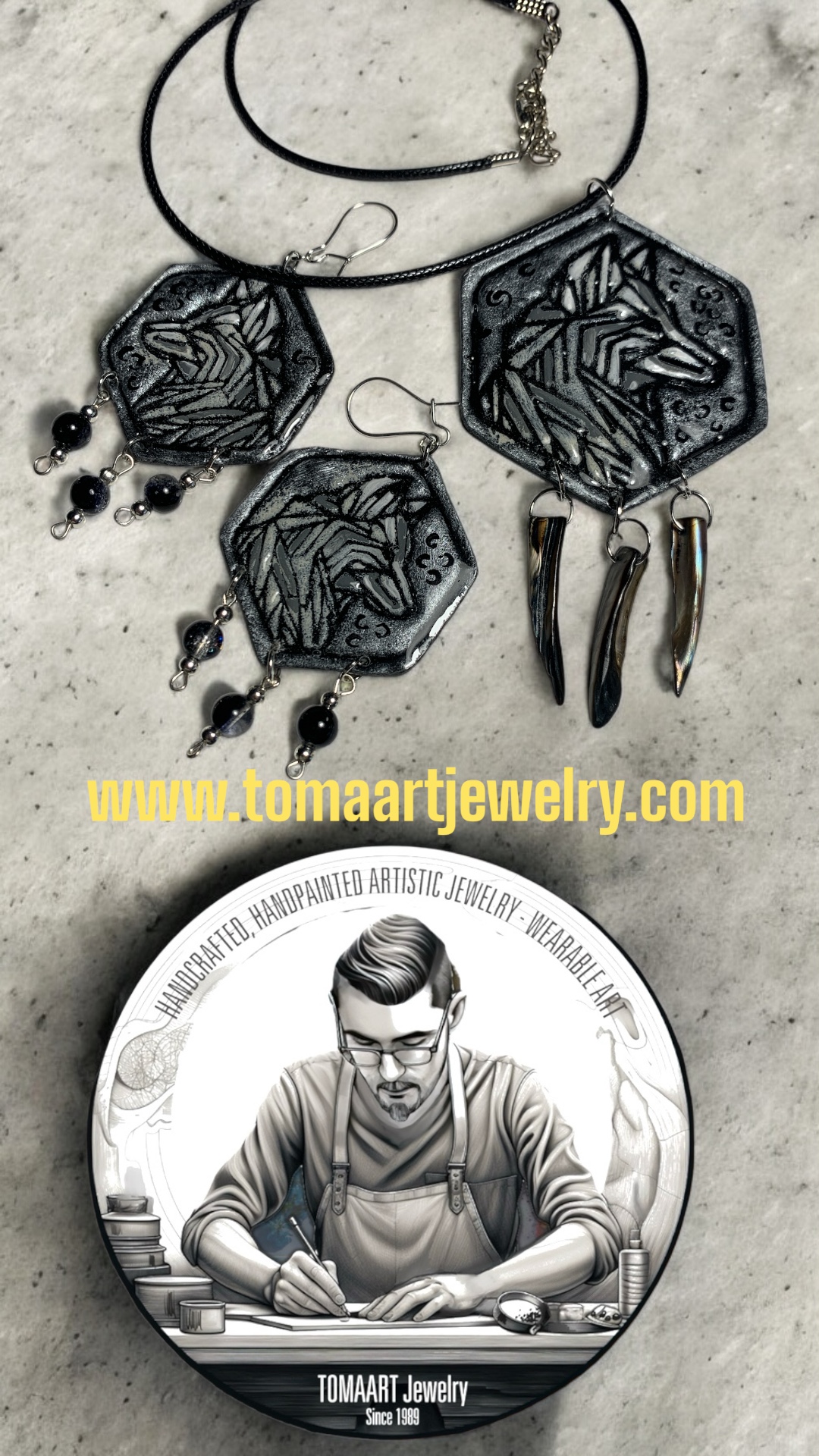 Wolf Jewelry Set - Farkas észker készlet - Image 3